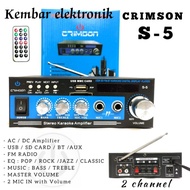Crimson S 5 Original Bluetooth AC-DC Mini Amplifier