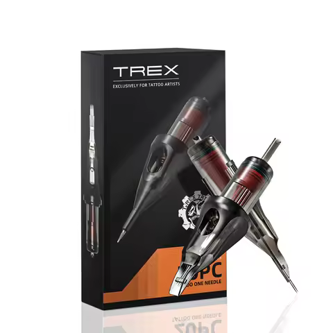 T-Rex NB Revolution Tattoo Cartridge Mix Round Liner Shader Curved magnum Tattoo Needles 1rl 3rl 5rl