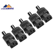 5PCS IEC C13 Power Plug Connector C13 Female Plug Power Adapter Connector 3 Pin Power Socket 250V 10