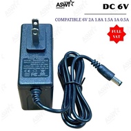 6V electronic scale charger, 6V DC power source for electronic scales QUA 832, 810, 910, CAS SW II /