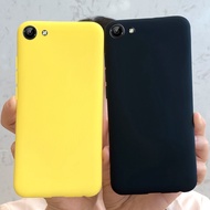Vivo Y71 Y71i Y71A Case  1724 Matte Jelly Slim Silicone Soft Candy Phone Back Cover for Vivo Y 71 Y 