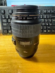 中古 Canon EF 100mm f/2.8 Macro USM 鏡頭 Ø58 超音波馬達