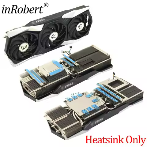 F​or MSI RX 6750XT 6800 6800XT 6900XT 6950XT Gaming X Trio Replacement Graphics Card GPU Heatsink