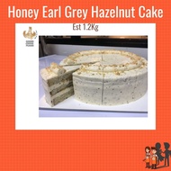 [Self Collection] Honey Earl Grey Hazelnut Cake 1.2KG