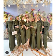 Paket Seragam Bridesmaid Keluarga/ Paket Bridesmaid Satin Velvet /