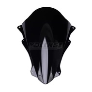 แผ่นเบนทางลมแผ่นกั้นกระจกรถจักรยานยนต์กระจกบังลมสำหรับ KAWASAKI NINJA ZX-4R ZX-4RR ZX4R ZX4RR 4R ZX