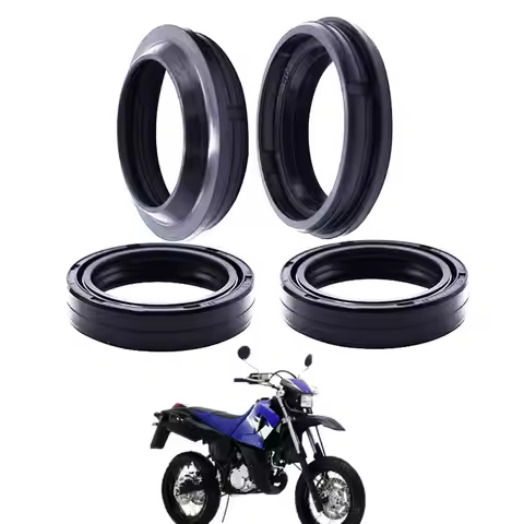 4Pcs Front Fork Oil Seal & Dust Cover 36x48x11mm Oil Resistance for Yamaha XT 125 R Bra 2007 1D4-f24