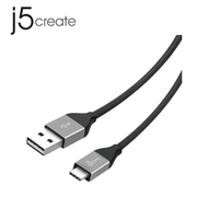 j5create JUCX12B USB Type-C to USB 2.0 Cable (Black)