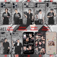 BTS Bangtan Boys Samsung Galaxy S22 S23 PLUS ULTRA 5G Silicone Anti-fall Cover TPU Straight Side Phone Case