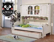 【大熊傢俱】HEH M08 兒童床 組合床 子母床 衣櫃床 雙層床 青年床 多功能置物床 書桌椅 三抽托床