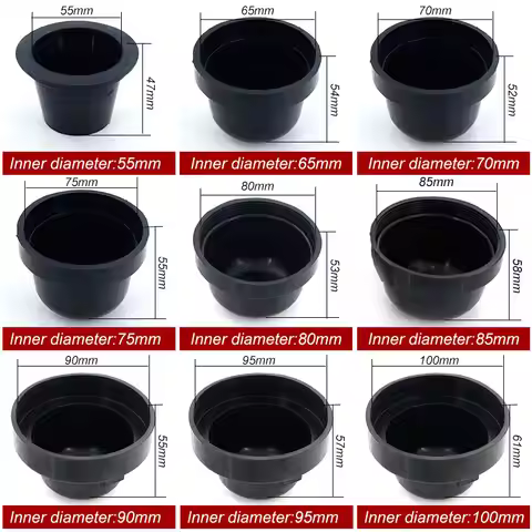 1 X Car LED Headlight Dust Cover HID Headlight Rubber Seal Cap Cover led Headlamp H4 H1 H7 D2H H11 H