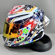ARAI RX7X Four Leaf Clover Full Face Helmet Arai RX7X Full Face Helmet Arai Riding Hat Full Face Mot