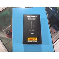 Pirelli Sportube Inner Tube 700 x 23 - 30 PV Presta Valve Tubes - 700c x 23c to 30c Road Fixie Bike 