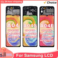 For Samsung Galaxy A04 LCD SM-A045F Display Touch Screen Digitizer For Samsung A04S SM-A047F/DS A04E