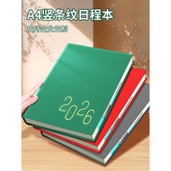 planner planner 2026 2026 Schedule Book A4 Notebook Weekly Planner Timeline Efficiency One Page a Da