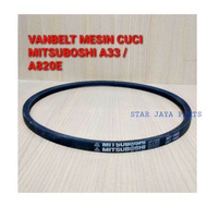 V-Belt Vanbelt Fanbelt Mitsuboshi Mesin Cuci A 33 | A 820E