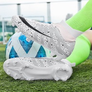 32-48 Professional Men FG Spike Football Boots Soccer Shoes for Women Sports Football Shoes for Kids Boys Girls Training Shoes Student Cleats Shoes Large Size YUANSHENG