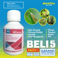 BETAFOS 550SC 100ML – INSEKTISIDA KLORPIRIFOS BETA SIHALOTRIN UNTUK ULAT & KUTU DAUN