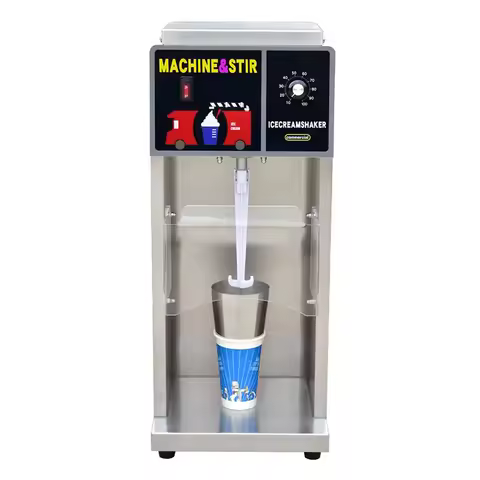 DQ-888 Soft Ice Cream Mixer Frozen Dessert Mixer Mcflurry Machine Oreo Cyclone Commercial Ice Cream 