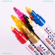 Babyshower Colorful Permanent Paint Marker Waterproof Markers Tire Tread Rubber Fabric Paint Marker Pens Graffiti Touch Up Paint Pen SG