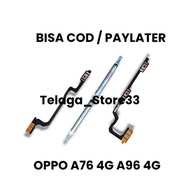 TOMBOL Volume button + flexible on and off volume Oppo A76 4g A96 4g set