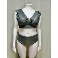 Plus Size Two Piece Swimsuit Bikini Set 1XL | 2XL | 4XL