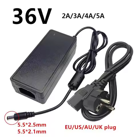 Universal AC DC 36V Power Adapter Supply 36 V 2A 3A 4A 5A 36 Volt Adaptador 36V5A Adaptor 36V4A 36V3