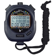Tianfu Stopwatch PC3860Three Rows60Stopwatch Multifunctional Electronic Stopwatch Timing Track and F