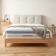 LOFT Living FARO Solid Ash Wood Cushion Headboard Bed-Natural