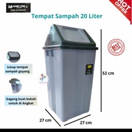 Comet 20 Liter Shake Trash Can Office Cafe Restaurant Hotel Supermarket Apartment Boarding House Mal