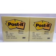 Post it 654 yellow