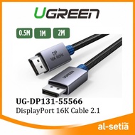 UGREEN DISPLAYPORT CABLE 2.1 DP2.0 80GBPS SUPPORT 16K@60HZ 8K@240HZ 4K@240HZ HDR, HDCP, DSC 1.2A & D