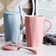 Spot breakfast mug ceramic creative personality trend mug