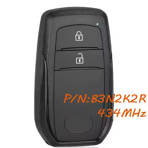 DIYKEY B3N2K2R Smart Remote Key Fob for Toyota Land Cruiser 2022 2023 2024 434MHz PAGE1 BA 8A Chip
