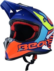 BEON Kids Youth Adult Dirt Bike Helmets Motocross ATV Dirtbike BMX MX Offroad Full Face Motorcycle H
