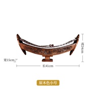 เครื่องดนตรี Wood Block งานฝีมือจากทวีปเอเชียตะวันออกเฉียงใต้ ตกแต่งสำหรับห้องนั่งเล่นและห้องทำงาน ว