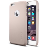 Spigen iPhone 6 Plus (5.5 ) Case Leather Fit Soft Pink