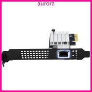 Auro PCIe4 0 X1 10Gbps Ethernet Card Ideal For  Bandwidth Low Latency Application