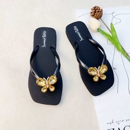 San San Dép Kẹp Du Lịch ĐÁ VÀNG Êm Chân Tiện Lợi Dép Nữ Xỏ Ngón 4 Màu Xinh