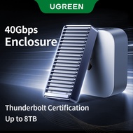 UGREEN 40Gbps M.2 NVMe PCIe SSD Case Thunderbolt5 USB 4.0 3.2 Gen2 Compatible with M and B&M Keys Mo