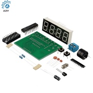 AT89C2051 4-Digit Electronic Clock DIY Parts