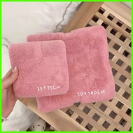 ∭ ▮ Large bath towel towel set towels tuwalya bath towel makapal cotton absorbent towel home
