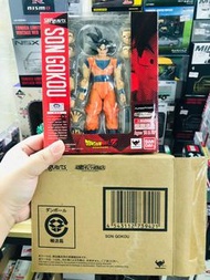 （hold)開封 盒殘 有啡盒 Bandai Shf Son Gokou Dragon Ball 孫悟空 七龍珠 黑髮