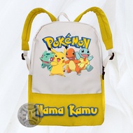 Pokemon Pikachu Kids Bag Pokemon Kids School Bag Custom Name