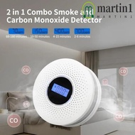 MARTIN1 Carbon Monoxide Detector, 2 in 1 Portable CO Monoxide Alarm, Air Quality Monitor LCD Display