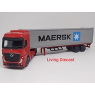 Diecast Truck Long Vehicle Truck Maersk Container Shiping