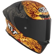 หมวกกันน็อคเต็มใบ KYT รุ่น TT-REVO ลายนักแข่ง ราคา 3600.-