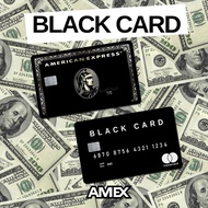 Black CARD | Atm Sticker/ATM Card/CREDIT/DEBIT/GARSKIN