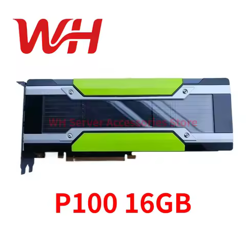 for NVIDIA Tesla P100 16GB HBM2 PCI-E Graphics Card Server GPU for Deep Learning AI Computing Render