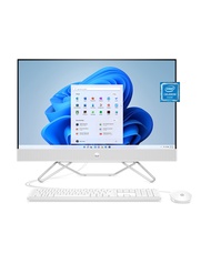 HP 23.8” All-in-One Desktop PC, Intel Celeron Processor J4025, 8 GB RAM, 256 GB SSD, Full HD Micro-E